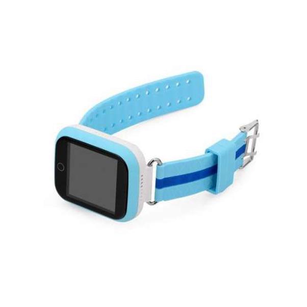 Детские умные часы-телефон Smart Watch Q100 с GPS трекером Голубой