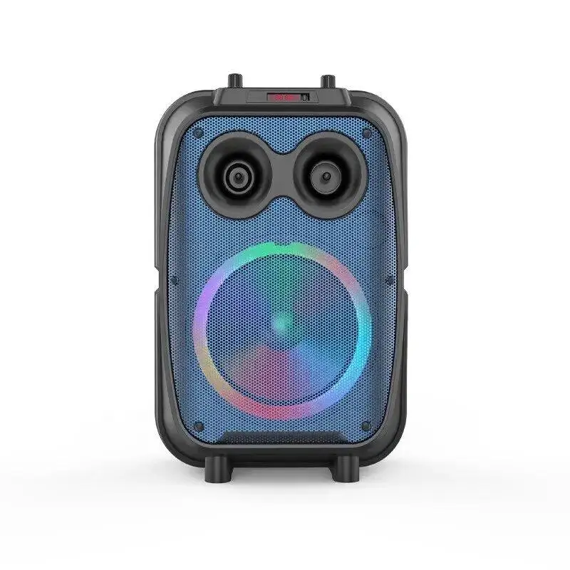 Портативная колонка ZQS-8120 Bluetooth/FM/LED-подсветка/USB/TF Card с микрофоном и пультом д/к 20 Вт (32708142)