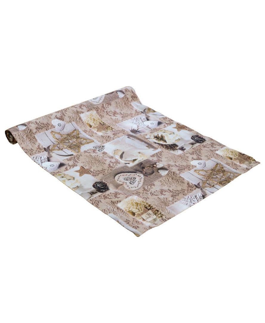 Дорожка на стол Digitale Beige 130x40