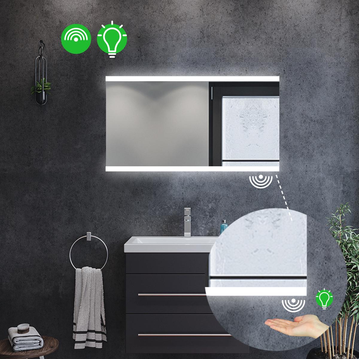 Зеркало с LED подсветкой Ines с ИК включателем 120x80 см (Inesg201) - фото 2 Зеркало с LED подсветкой Ines с ИК включателем 120x80 см (Inesg201) - фото 2