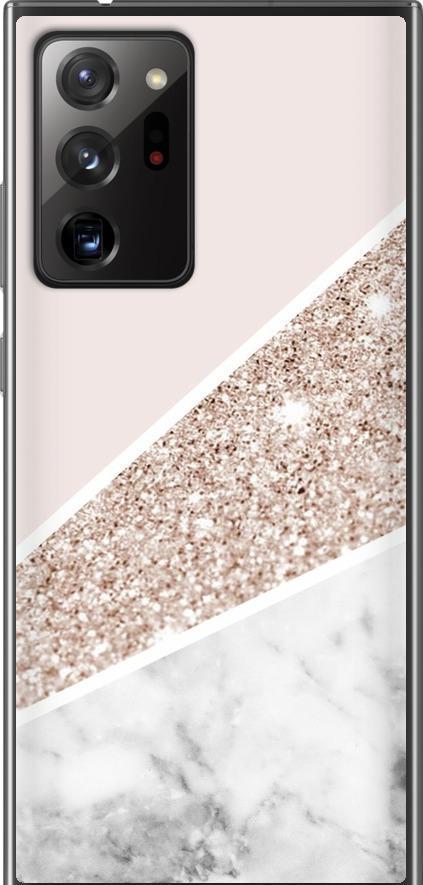 Чехол на Samsung Galaxy Note 20 Ultra Пастельный мрамор (4342u-2051-42517)