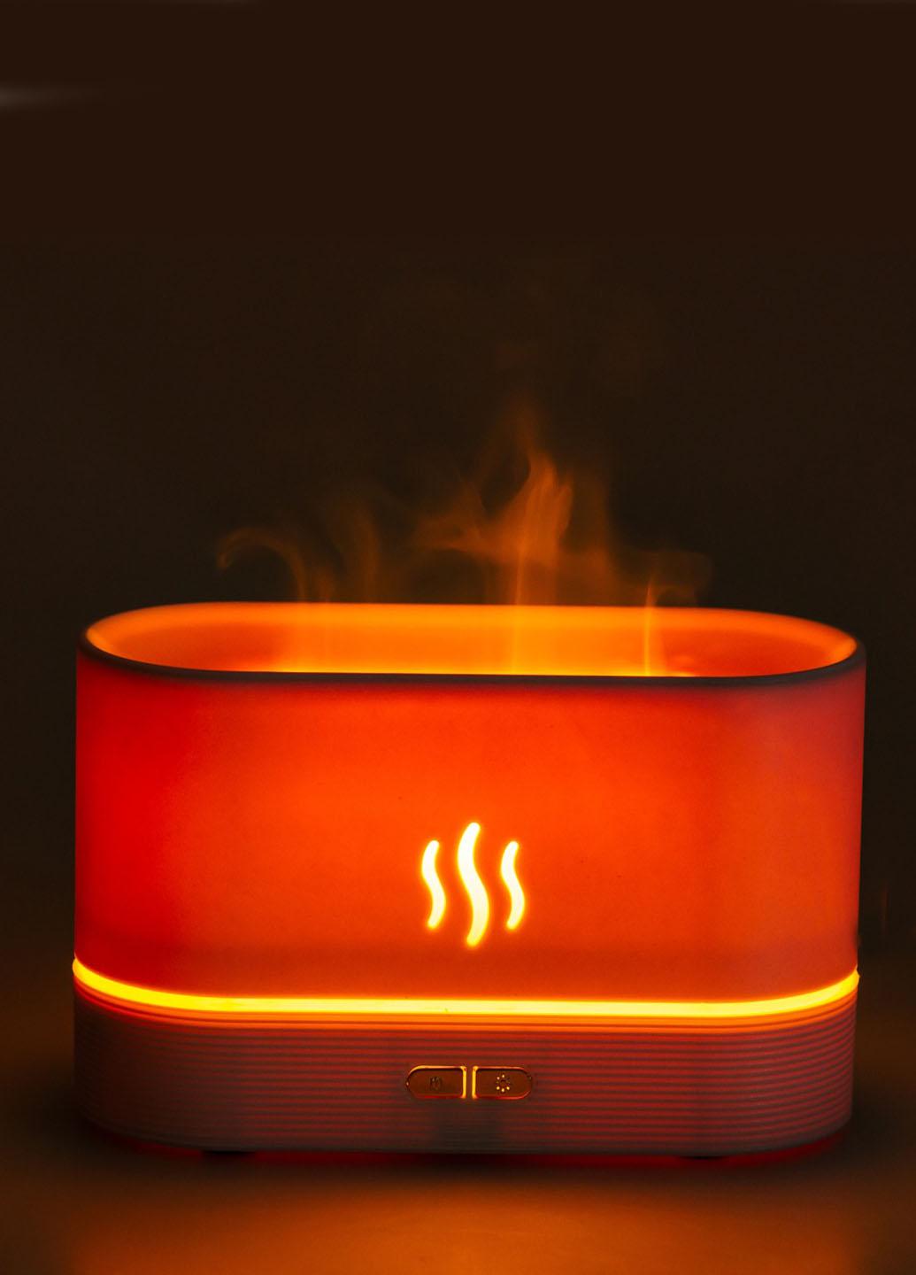 Увлажнитель воздуха ультразвуковой Flame fireplace 2в1 с эффектом пламени 7 режимов подсветки 180 мл Белый (262L) - фото 5 Увлажнитель воздуха ультразвуковой Flame fireplace 2в1 с эффектом пламени 7 режимов подсветки 180 мл Белый (262L) - фото 5