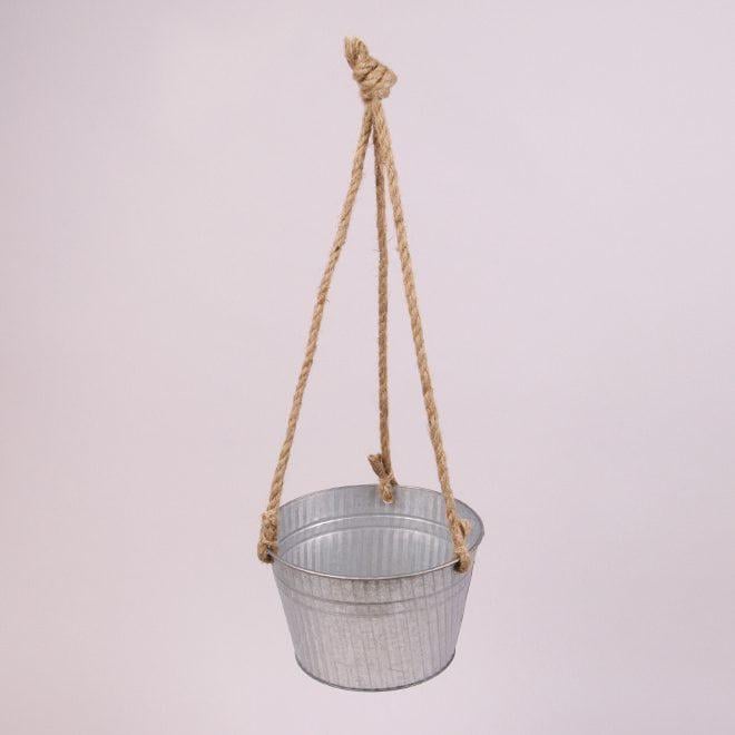 Кашпо металлическое подвесное Flora d 20 см 38785 (DR013423)