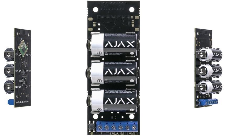 Модуль для інтеграції сторонніх датчиків Ajax Transmitter бездротовий - фото 2 Модуль для інтеграції сторонніх датчиків Ajax Transmitter бездротовий - фото 2