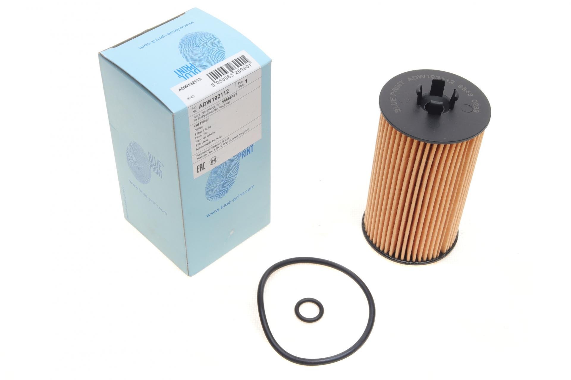 Фильтр масляный BLUE PRINT для Opel Astra/Insignia 1,6CDTi 14- (ADW192112)