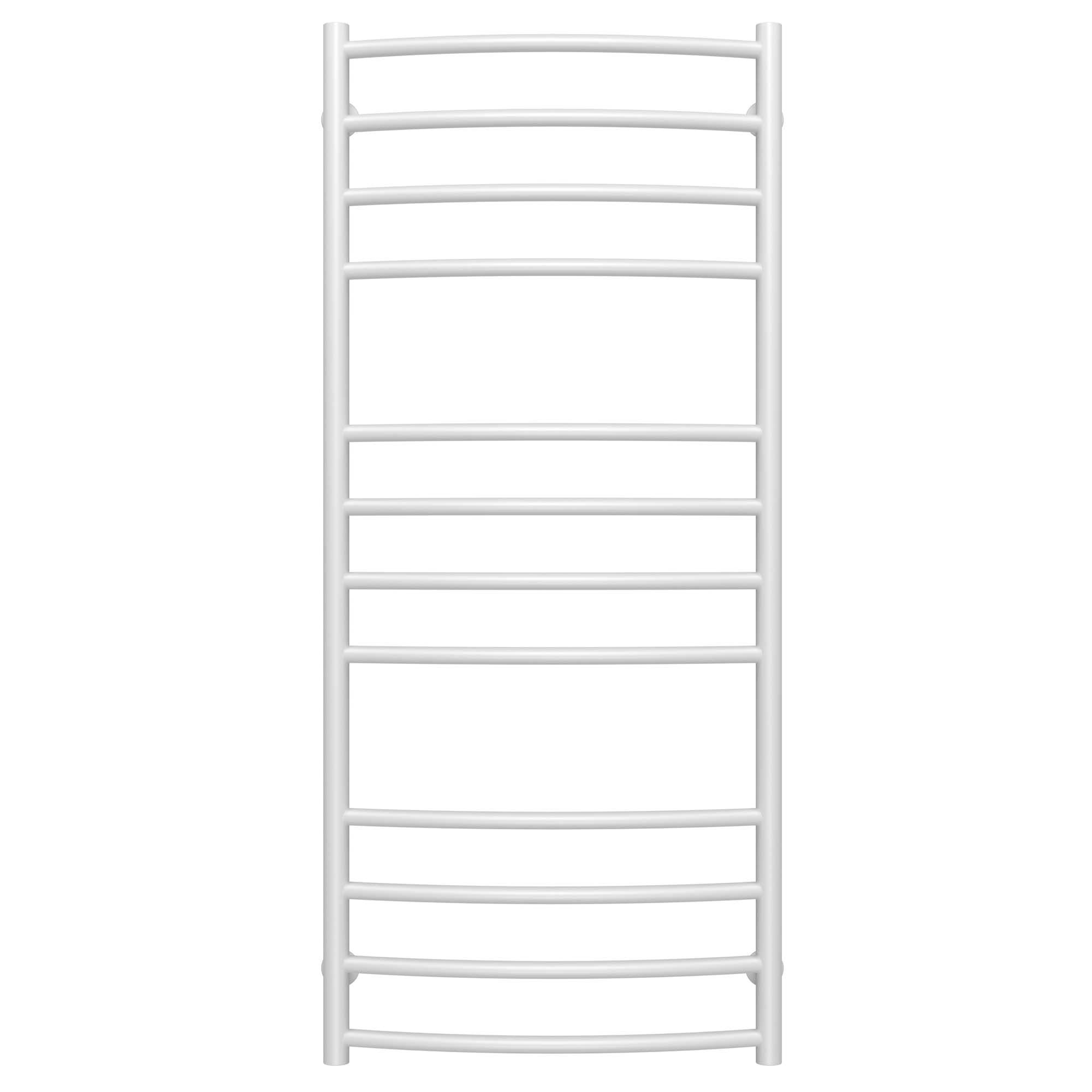 Полотенцесушитель водяной Deffi Классик Элит П12 нижнее подключение нержавеющая сталь 400х1200 мм Белый (C.KE.120.40.12.W.A)