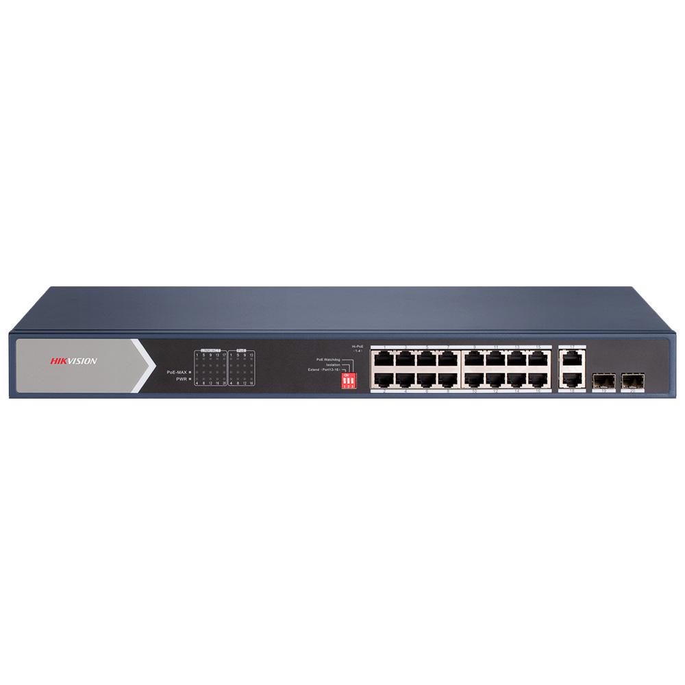 Коммутатор Hikvision PoE DS-3E0520HP-E
