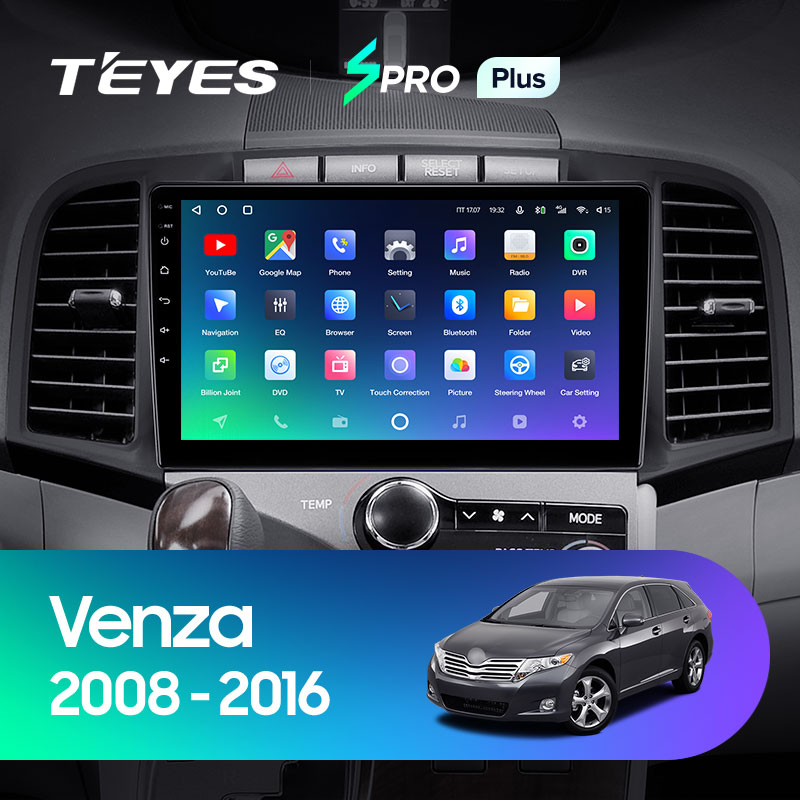 Автомагнітола штатна Teyes для Toyota Venza 2008-2016 Android SPRO-PLUS 4+64G Wi-Fi (1464271755) - фото 3