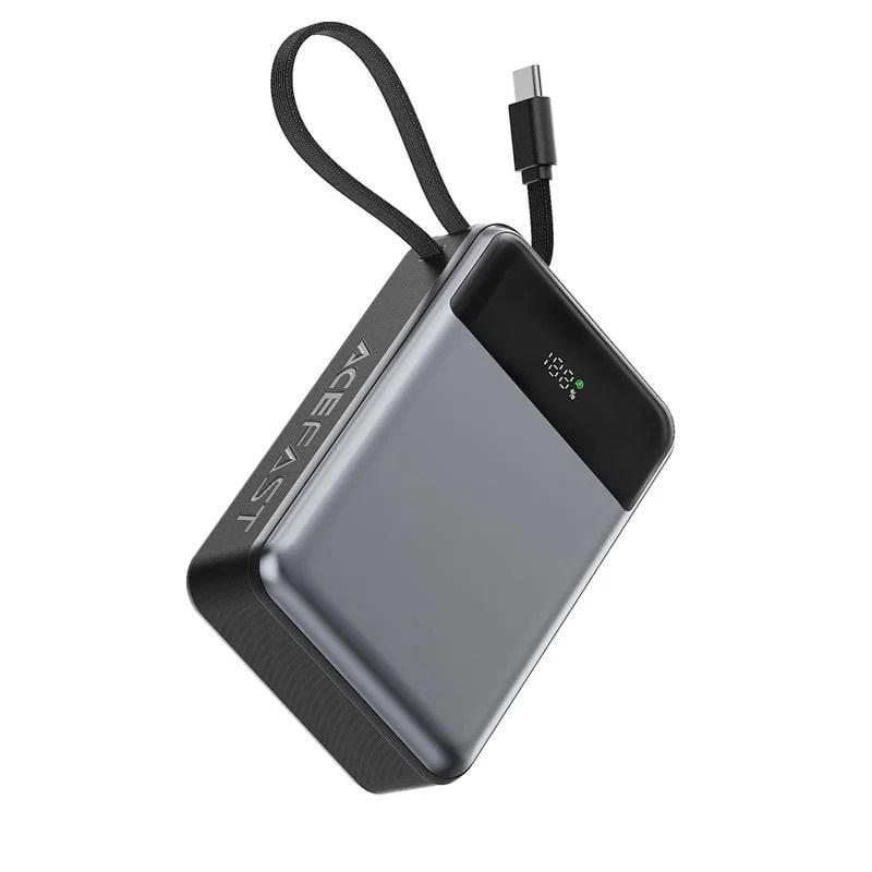 Аккумулятор наружный Acefast M21 PD65W Power Bank with cable 20000mAh Black (34645811)