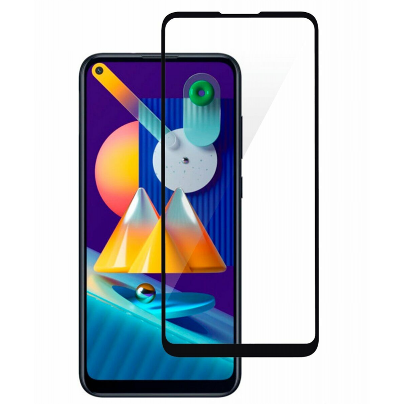 Защитное стекло Elite Lux 9D для Samsung Galaxy M115/M11 Black