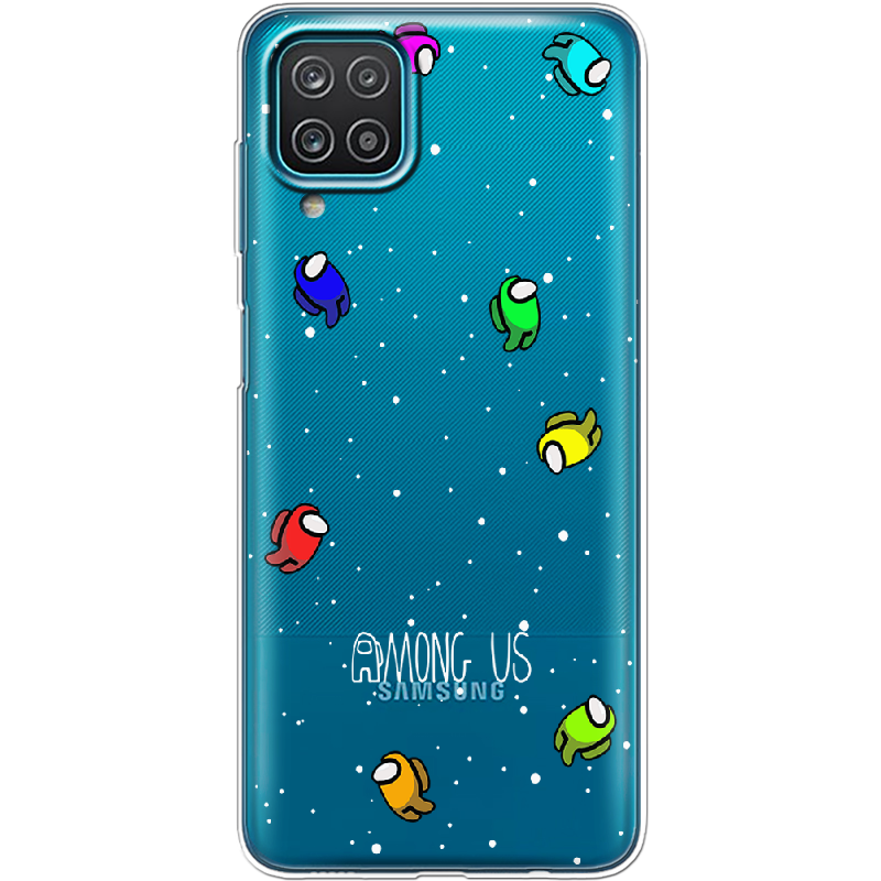 Чехол BoxFace Samsung A125 Galaxy A12 Among Us Invisible Прозрачный силикон (41506-bk76-41506)