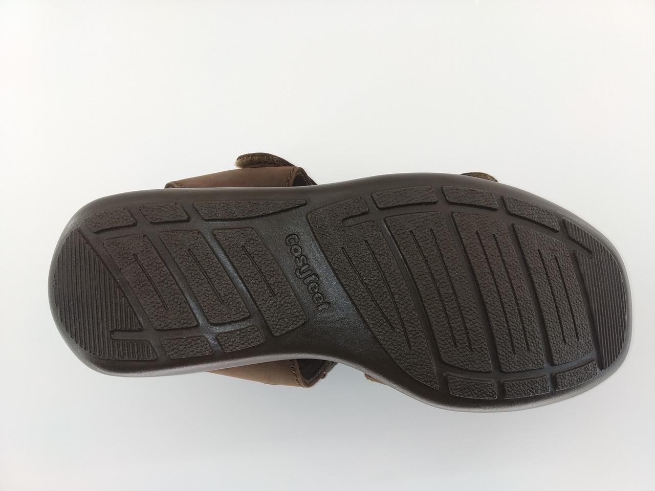 Сандалии мужские кожаные Cosyfeet 014 Bradford р. 42 28 см Коричневый (1207889088) - фото 6 Сандалии мужские кожаные Cosyfeet 014 Bradford р. 42 28 см Коричневый (1207889088) - фото 6