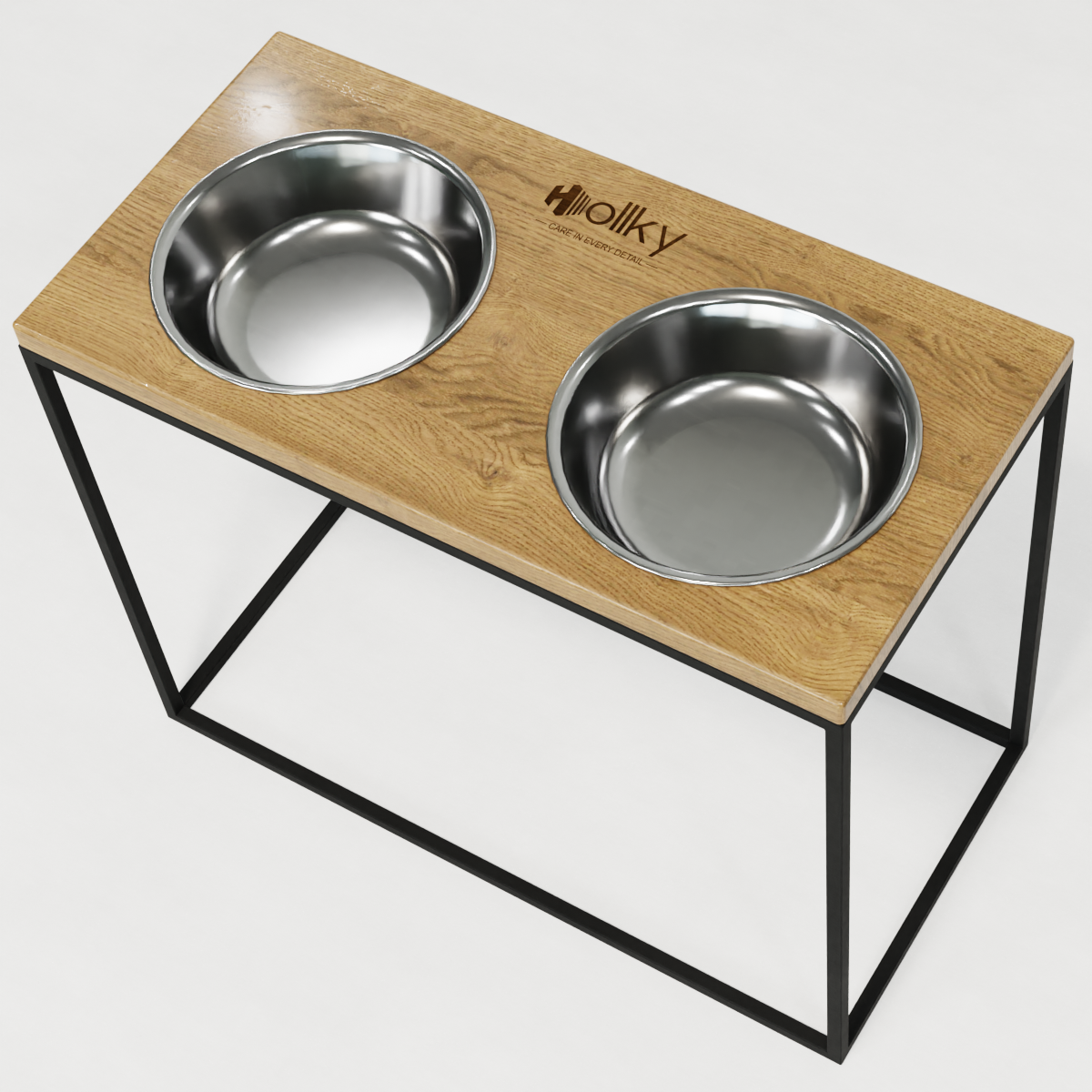 Миски на подставке для больших собак Hollky Base XL20 2х1,8 л (BXL40-522640-BLNT) - фото 6 Миски на подставке для больших собак Hollky Base XL20 2х1,8 л (BXL40-522640-BLNT) - фото 6