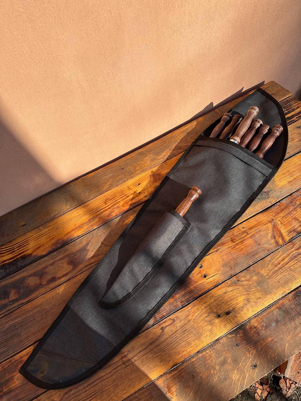 Комплект шампурів з чохлом 3 мм (2546513910) - фото 6 Комплект шампурів з чохлом 3 мм (2546513910) - фото 6