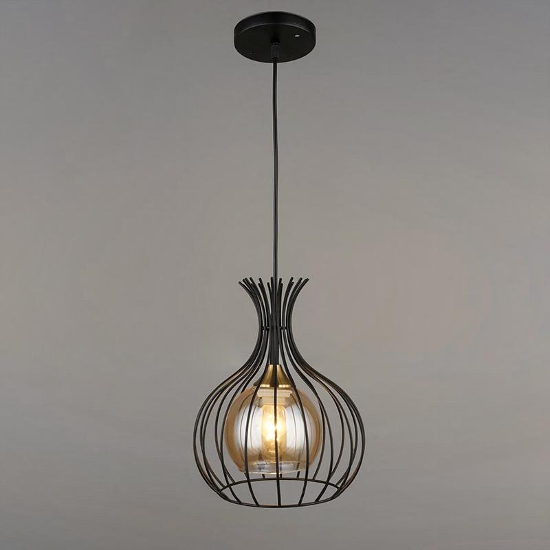 Люстра подвесная LightHouse SR-17004/1H D230хH280 Черный (16057)