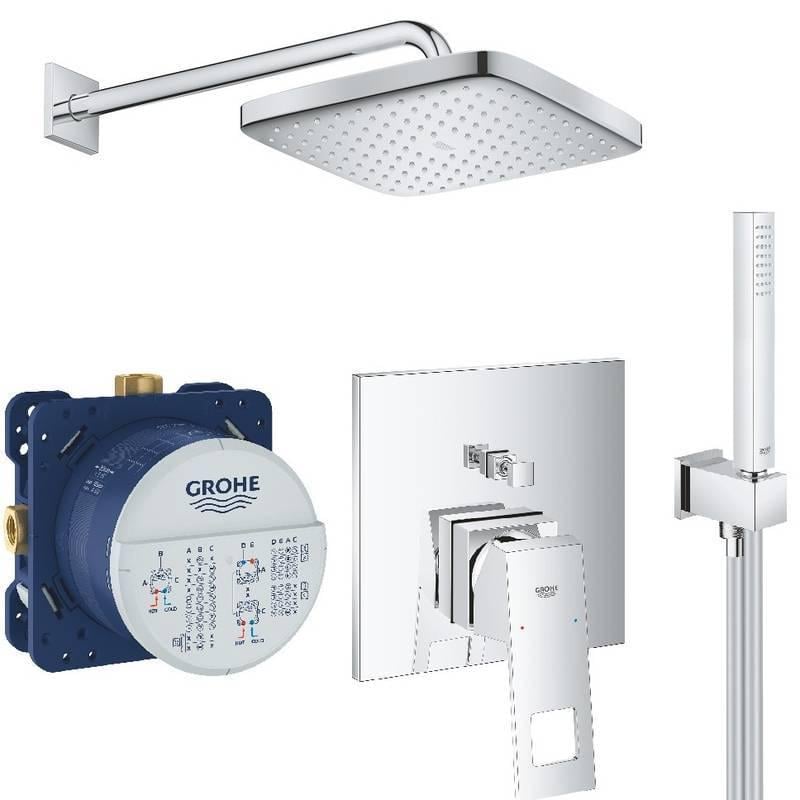 Душова система прихованого монтажу Grohe Eurocube c Tempesta Cube 250 (26415SC3)