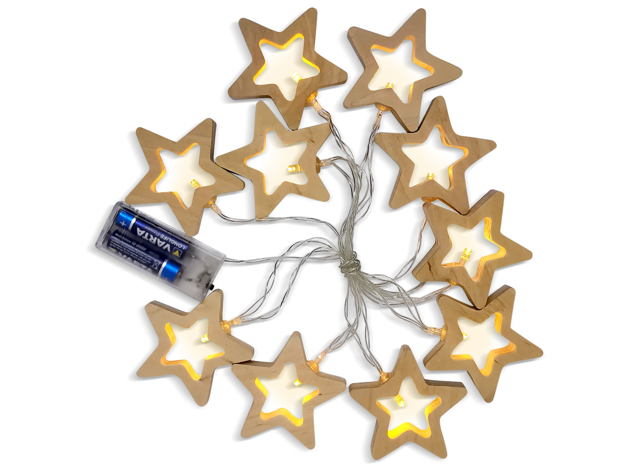 Гірлянда світлодіодна Ltl Зірочки 1,8 м Handmade - фото 3 Гірлянда світлодіодна Ltl Зірочки 1,8 м Handmade - фото 3