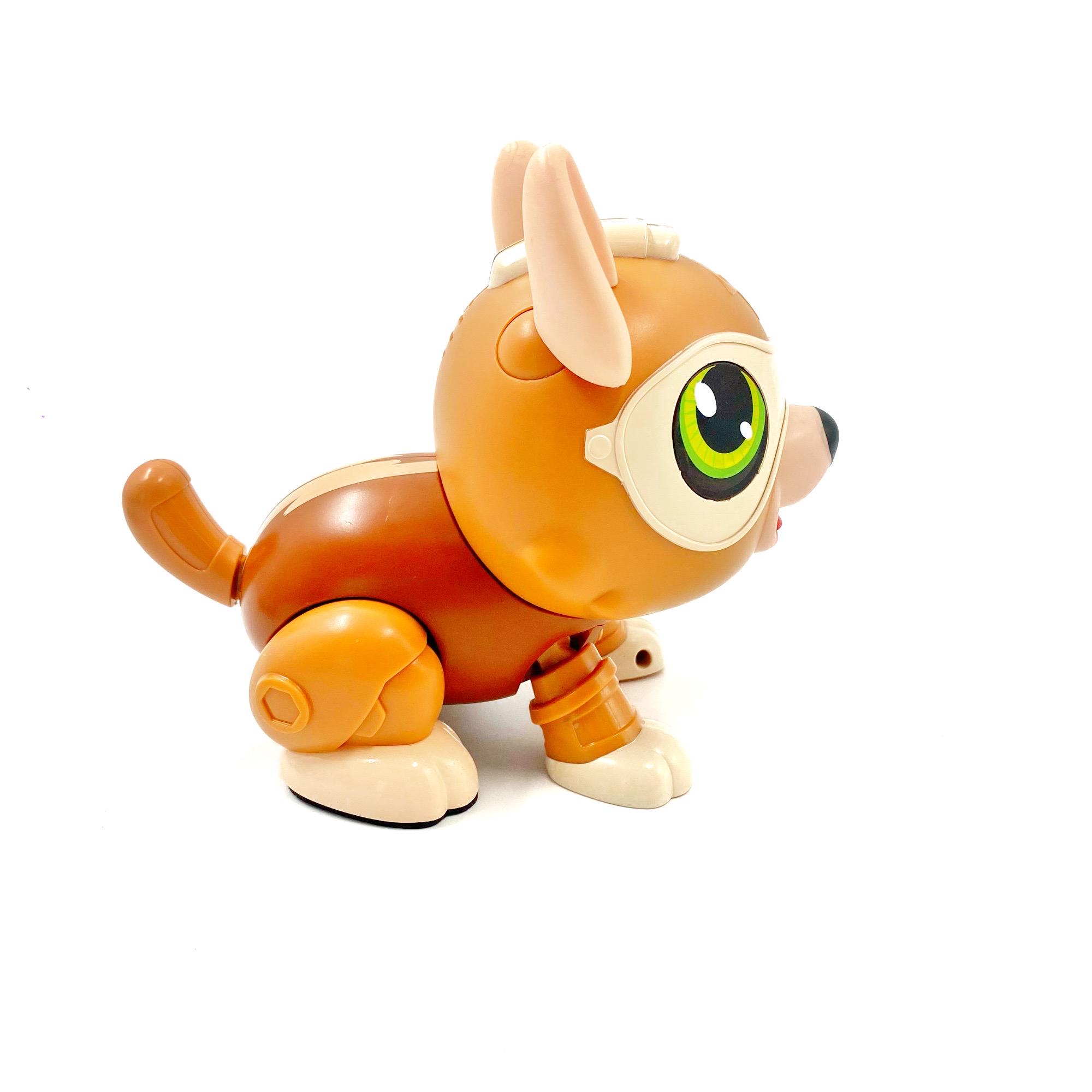 Собачка інтерактивна TK Group Хаскі 26 см українська озвучка Коричневий (113976kr) - фото 5 Собачка інтерактивна TK Group Хаскі 26 см українська озвучка Коричневий (113976kr) - фото 5