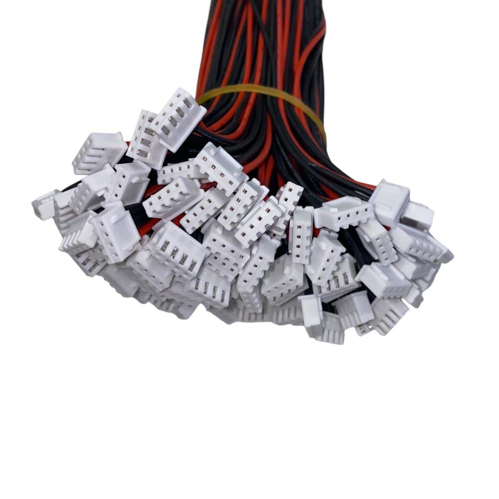 Разъем JST XH2.54-3S 4pin 20 см 22awg силиконовый провод на 4 контакта балансир для imax b6 (2313761382)