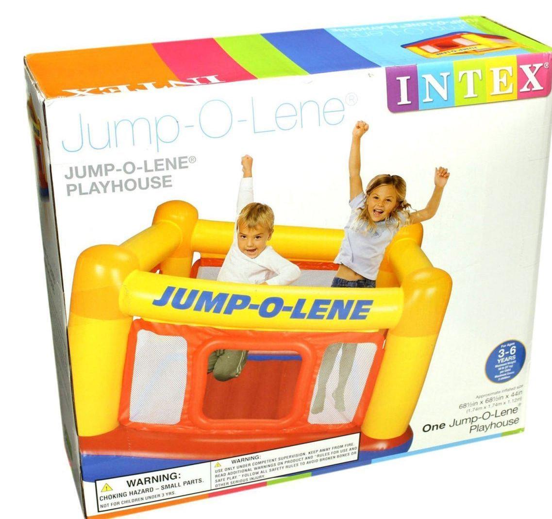 Надувной батут Intex Jump-O-Lene 174x174x112 см (48260) - фото 3