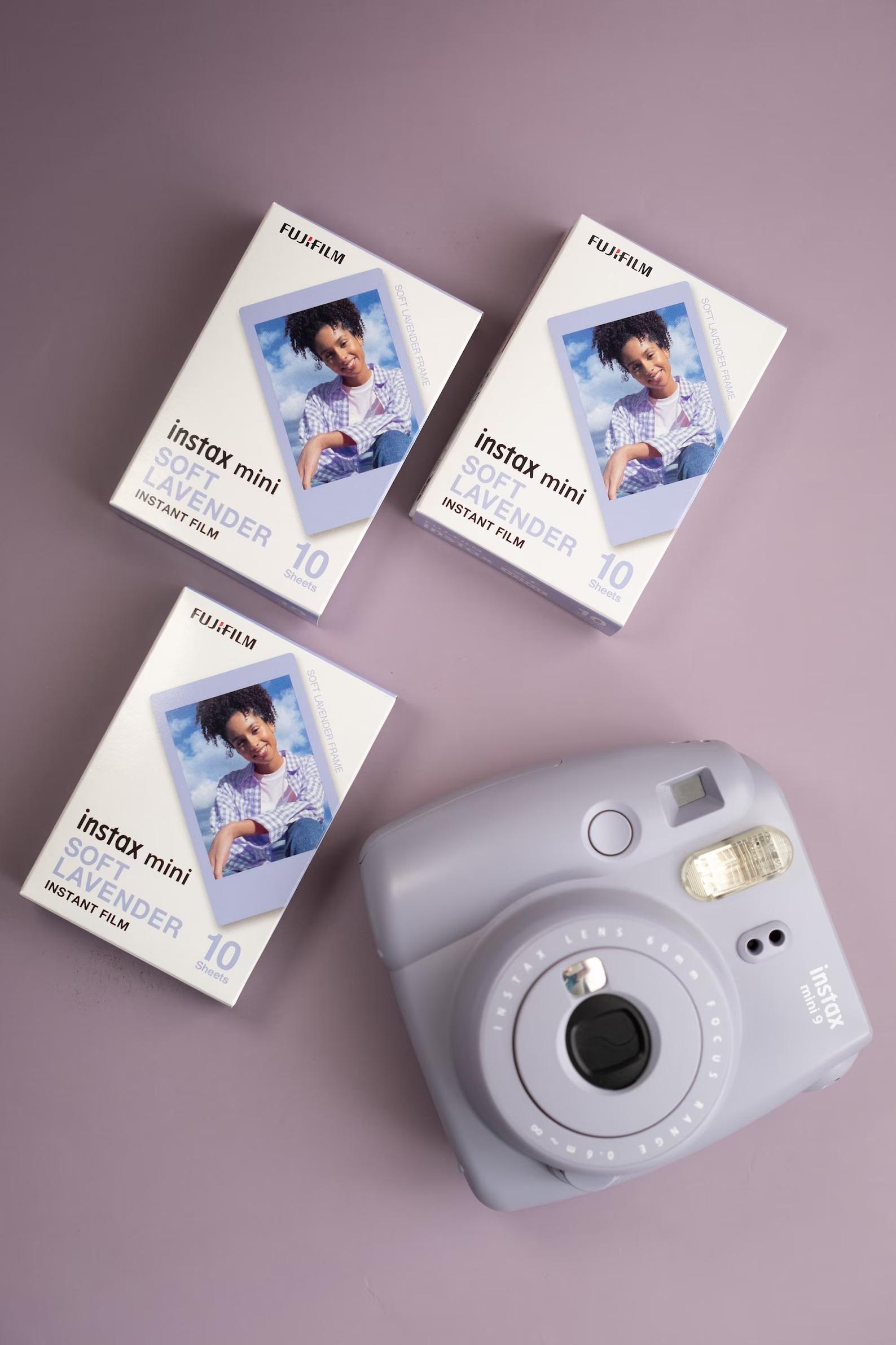 Фотопленка Fujifilm Instax Mini Film Soft Lavander 10 шт. - фото 4