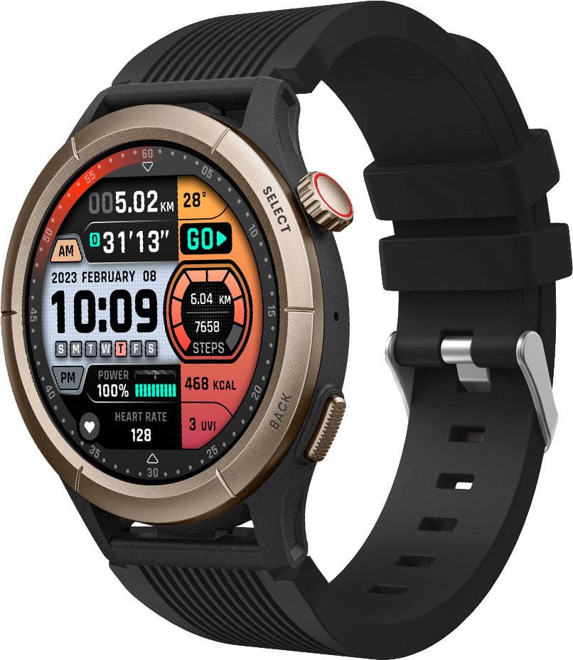 Ремінець Line для Amazfit Cheetah Round/Cheetah Pro Black (38465-2B)