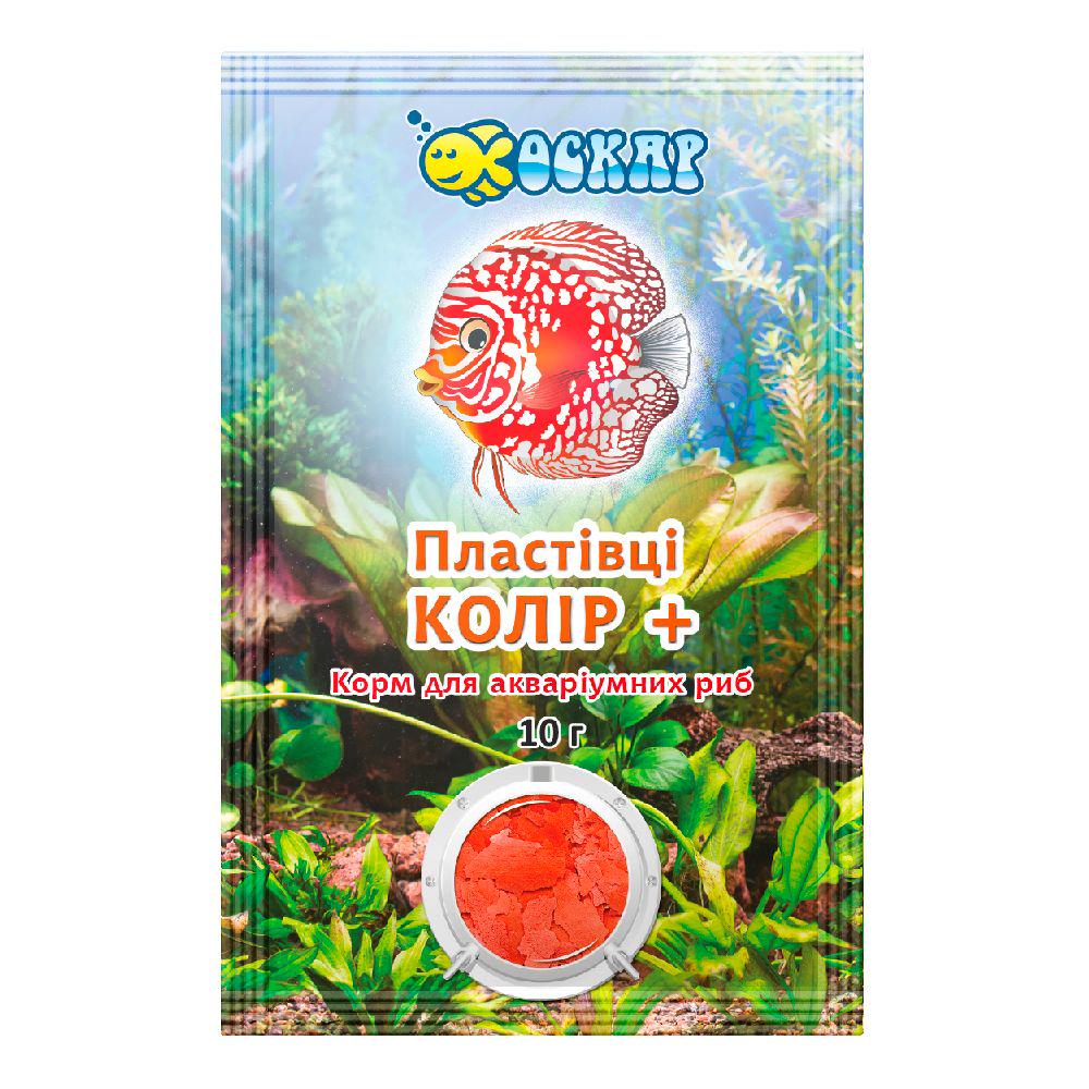 Корм для окраски рыб Оскар Цвет+ 20х20 г (A-003788)