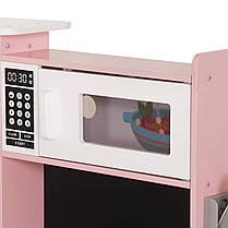 Кухня дитяча кутова дерев'яна AVKO Пальма Pink звукові та світлові ефекти - фото 4 Кухня дитяча кутова дерев'яна AVKO Пальма Pink звукові та світлові ефекти - фото 4