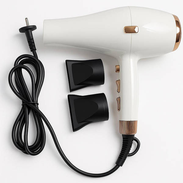 Фен для волос Gemei GM-1797 с концентратором 2600 Вт Белый (ML-04321) Фен для волос Gemei GM-1797 с концентратором 2600 Вт Белый (ML-04321)