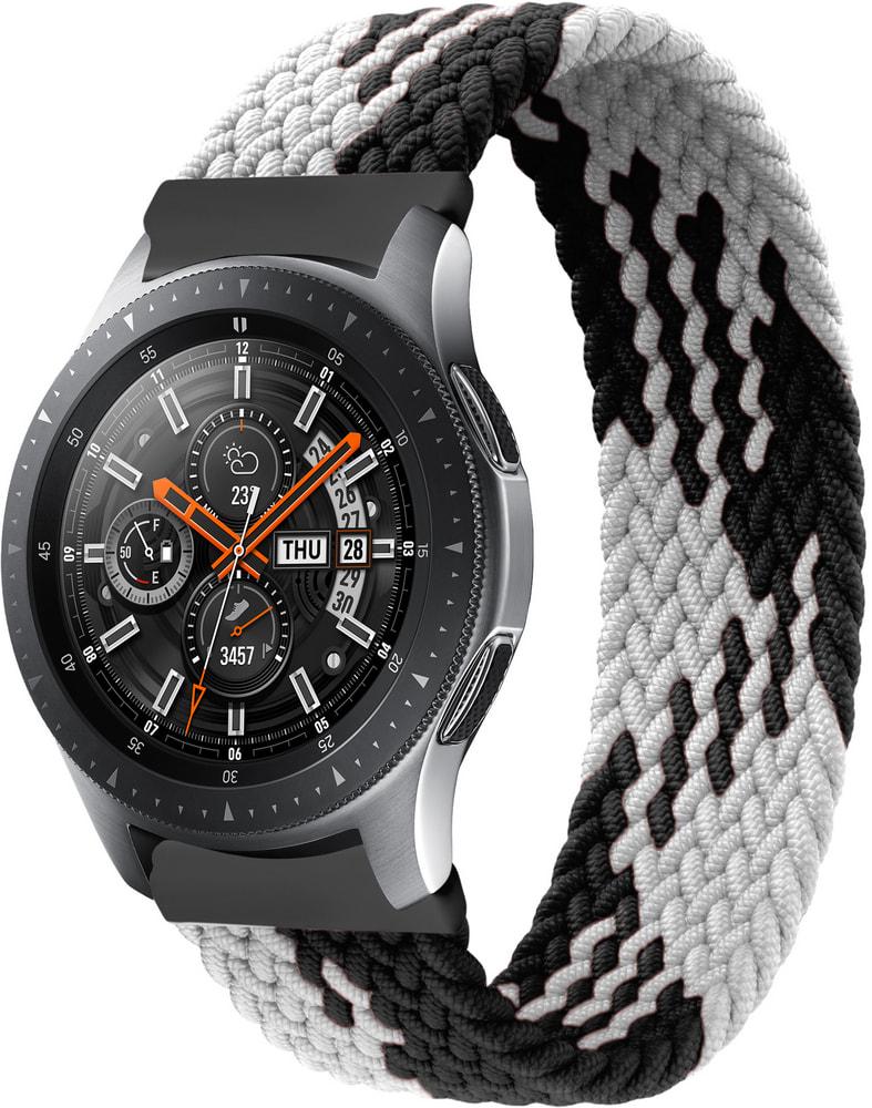 Ремешок Solo Loop Multi для Galaxy Watch 46 мм (145 мм) Black/White (33657-1E)