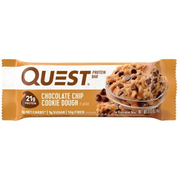 Протеиновый батончик Quest Nutrition Quest Protein Bar 60 g Choco Chip Cookie Dough Протеиновый батончик Quest Nutrition Quest Protein Bar 60 g Choco Chip Cookie Dough