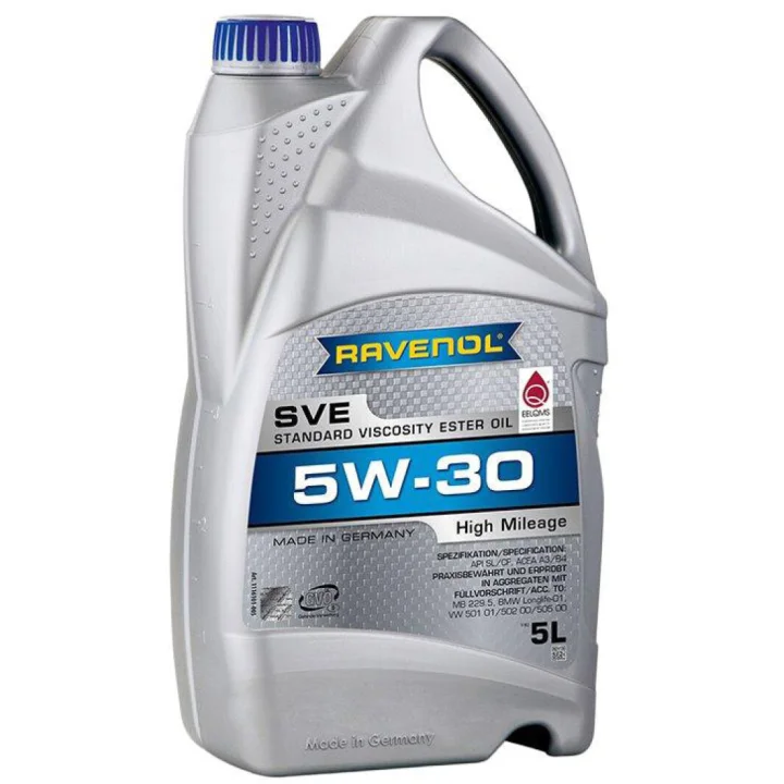 Моторное масло RAVENOL SVE 5W-30 5 л (1116101005)