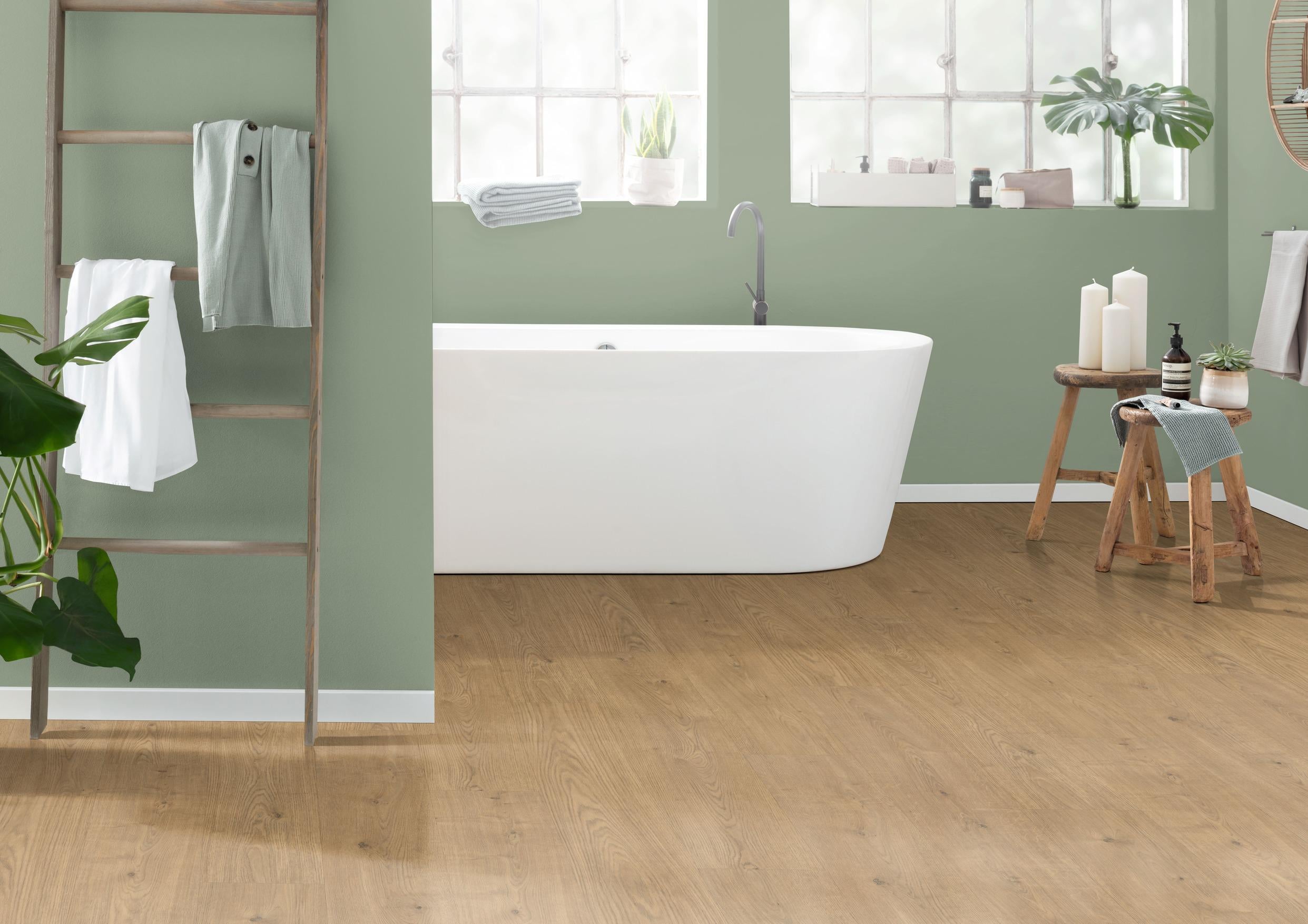 Пол водостойкий EGGER AquaDura+ 33 класс Дуб Бердал натуральный