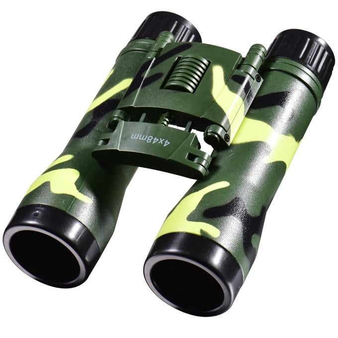 Детский игрушечный бинокль x4/12х4х16 см Зеленый кумуфляж (28443809)