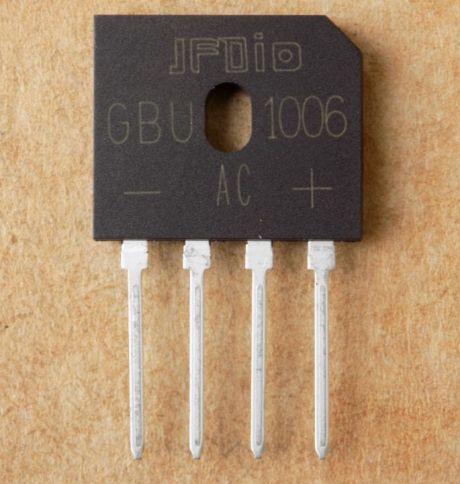 Мост диодный GBU1006 600V/10A (52177)