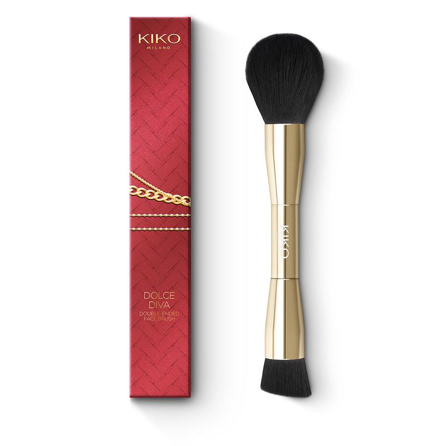 Кисть Dolce Diva Double-Ended Face Brush Kiko Milano - фото 2