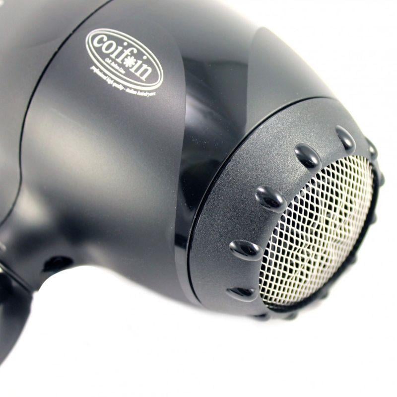 Фен Coifin Korto A2H з іонізацією 2200W Чорний (COIA2HBLK) - фото 3 Фен Coifin Korto A2H з іонізацією 2200W Чорний (COIA2HBLK) - фото 3