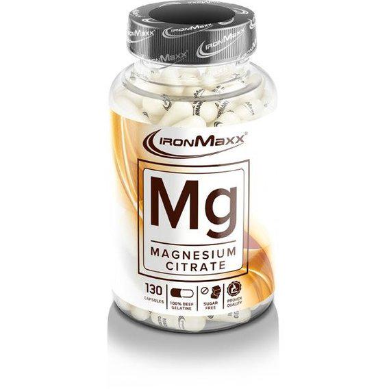 Микроэлемент Магний для спорта IronMaxx Mg-Magnesium 130 Caps Микроэлемент Магний для спорта IronMaxx Mg-Magnesium 130 Caps