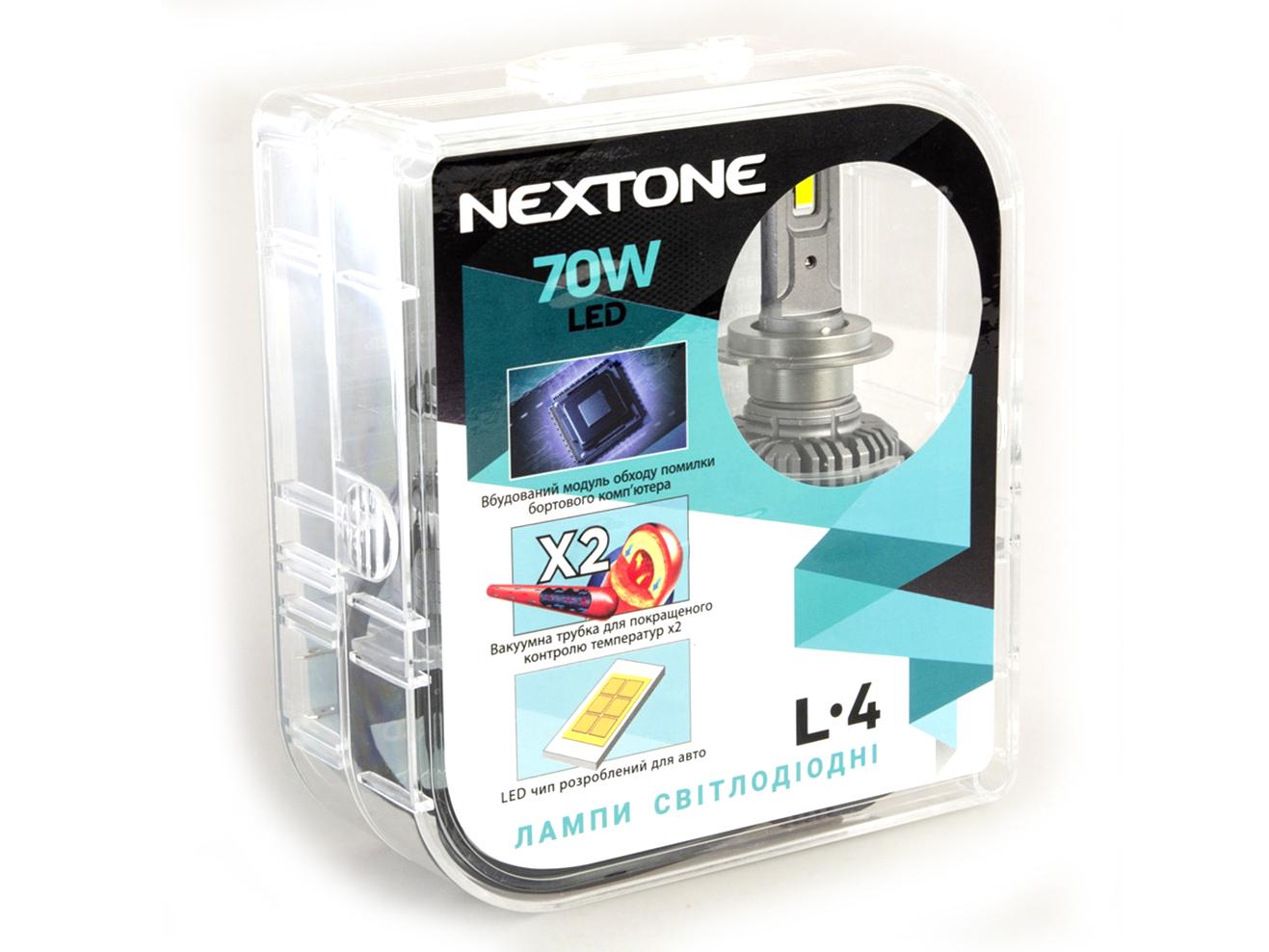 Лампи автомобільні LED Nextone L4 H27 6000K - фото 4