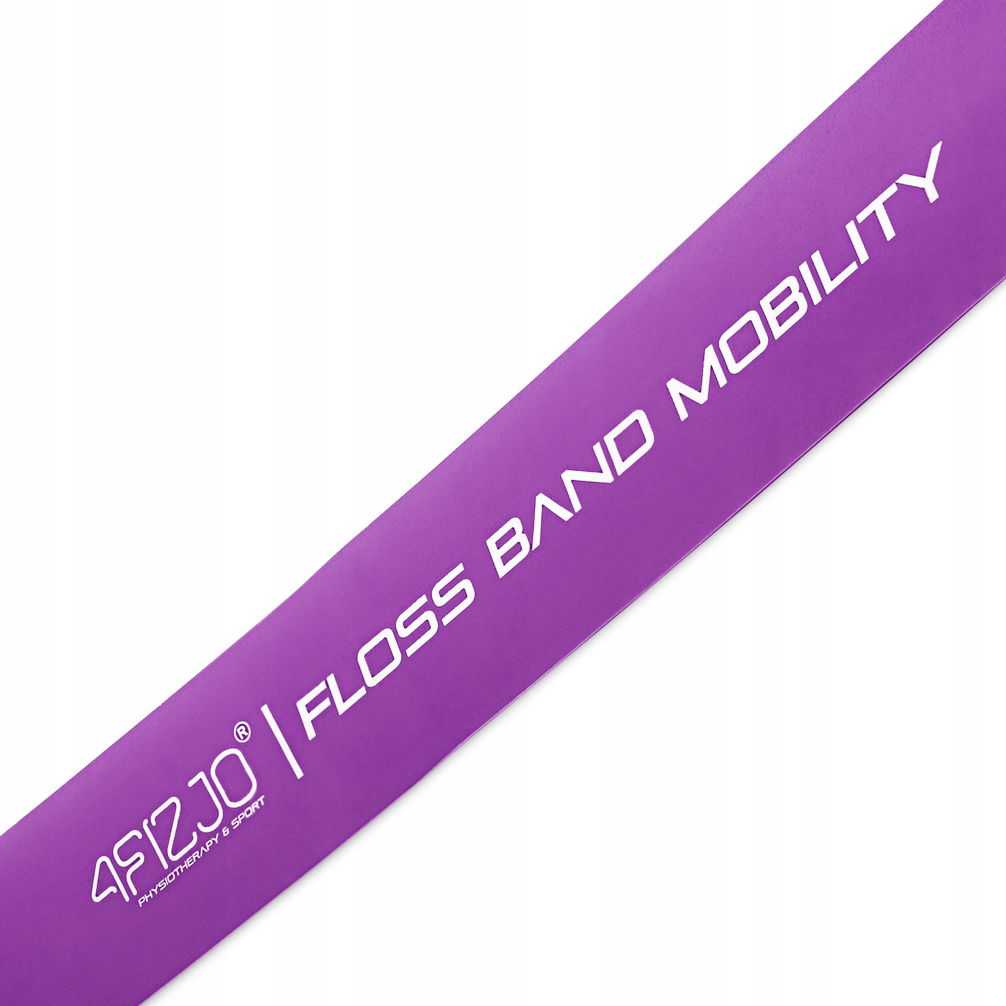 Стрічка компресійна для флосингу 4FIZJO Floss Band 207x5x0,1 см Violet (P-5905973405201) - фото 6 Стрічка компресійна для флосингу 4FIZJO Floss Band 207x5x0,1 см Violet (P-5905973405201) - фото 6