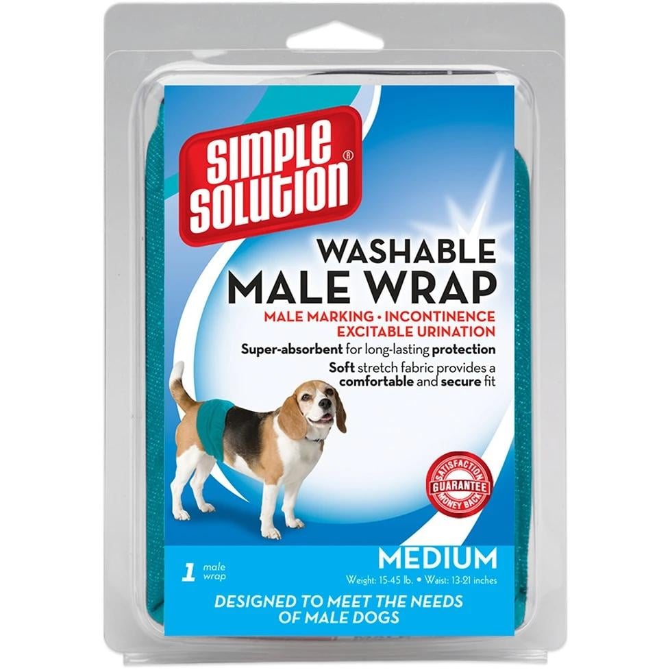 Подкладка-протектор гигиеническая Simple Solution Washable Male Wrap Medium для кобелей (ss11241) Подкладка-протектор гигиеническая Simple Solution Washable Male Wrap Medium для кобелей (ss11241)