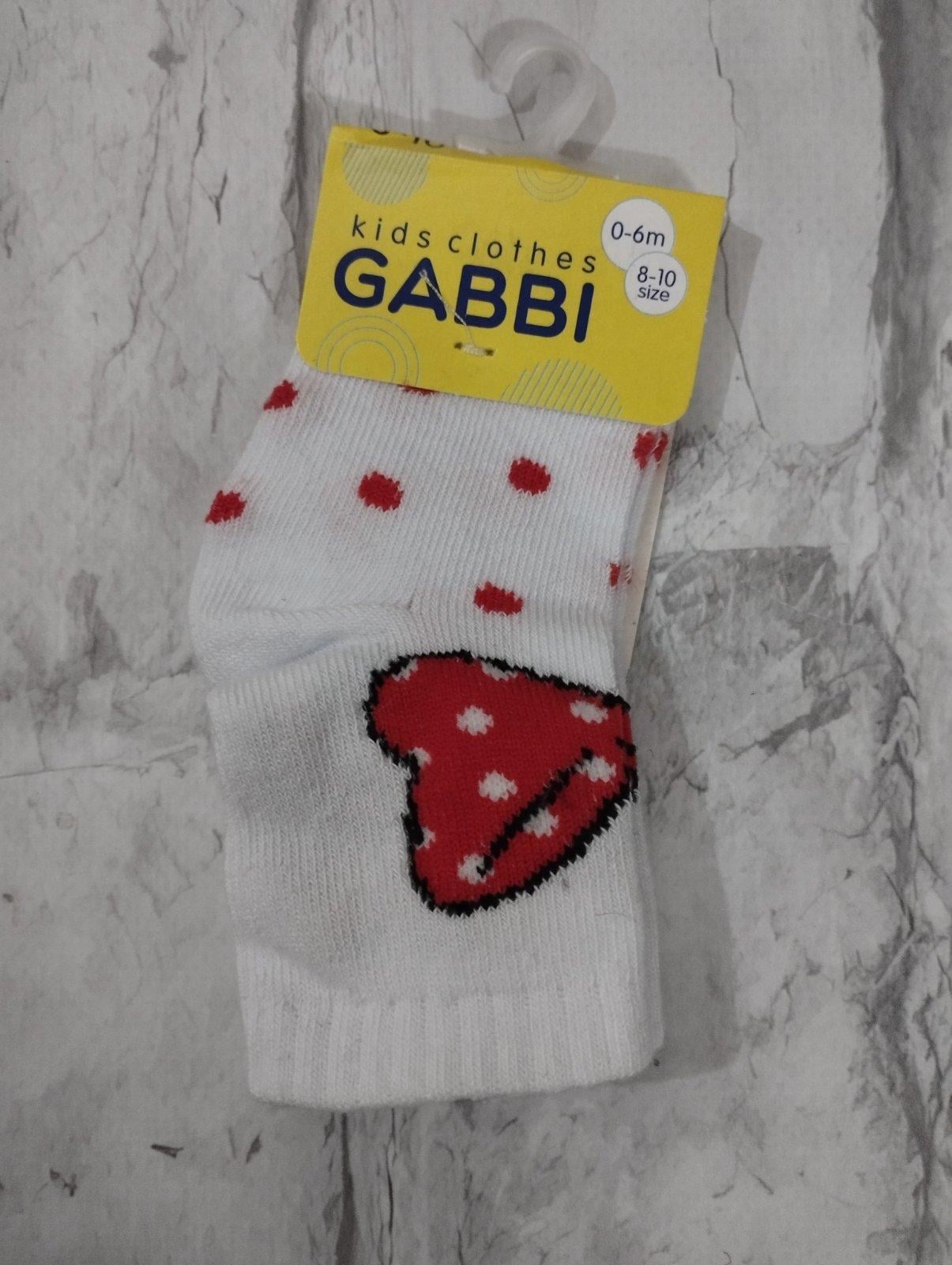 Шкарпетки для малюків GABBI р. 8-10 Білий (0396)