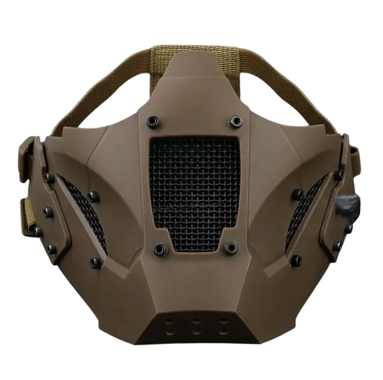 Маска Iron Warrior з кріпленням до шолома Airsoft Койот (MK001015)