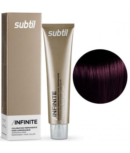 Крем-краска безаммиачная для волос Subtil Infinite Permanent Hair Color 5.26 Светлый перламутровый красный шатен 60 мл