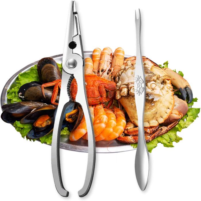 Щипцы и вилка для морепродуктов CHEFZOCO Щипцы и вилка для морепродуктов CHEFZOCO