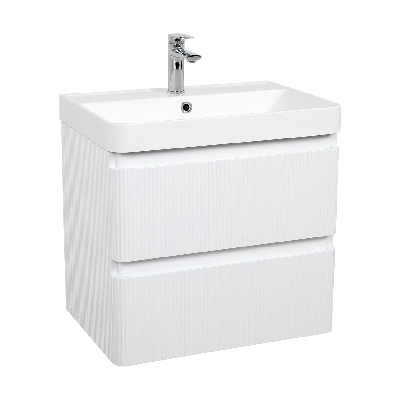 Тумба консольная Акцент ЛЮКС 037 с умывальником Deep 60 см White matt (2670590562) Тумба консольная Акцент ЛЮКС 037 с умывальником Deep 60 см White matt (2670590562)