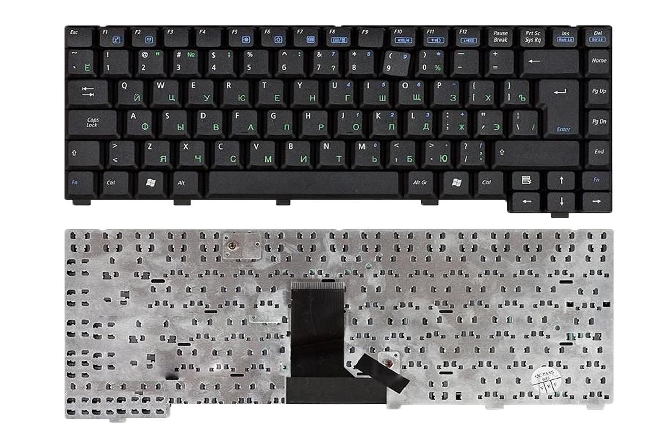 Клавиатура для ноутбука Asus A6Va матовая (04GNA51KRUS1)