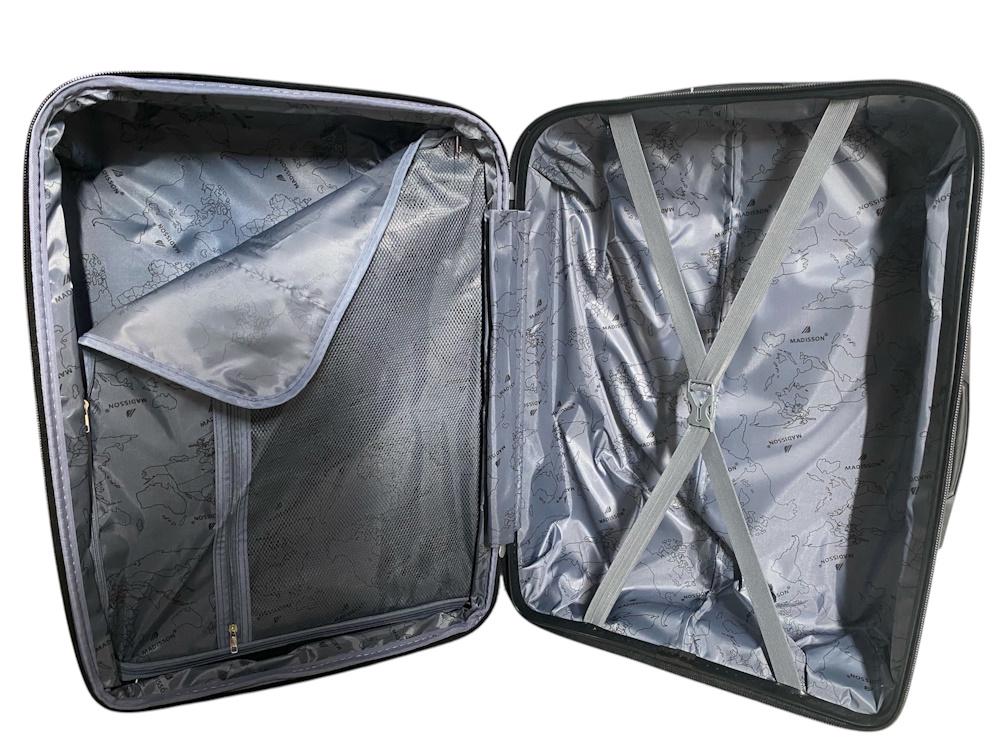 Валіза мала для ручної поклажі Madisson Snowball 51203 поліпропілен S Чорний - фото 7 Валіза мала для ручної поклажі Madisson Snowball 51203 поліпропілен S Чорний - фото 7