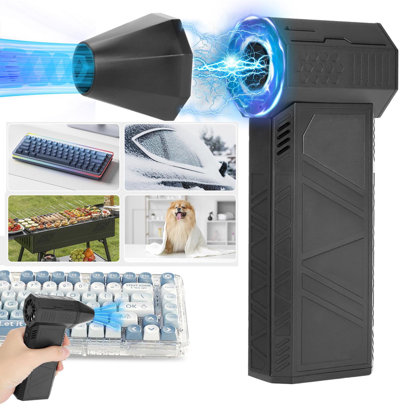 Вентилятор турбо ручной Turbo Jet Fan X6 8000 mAh 52 м/с (24277878) - фото 9