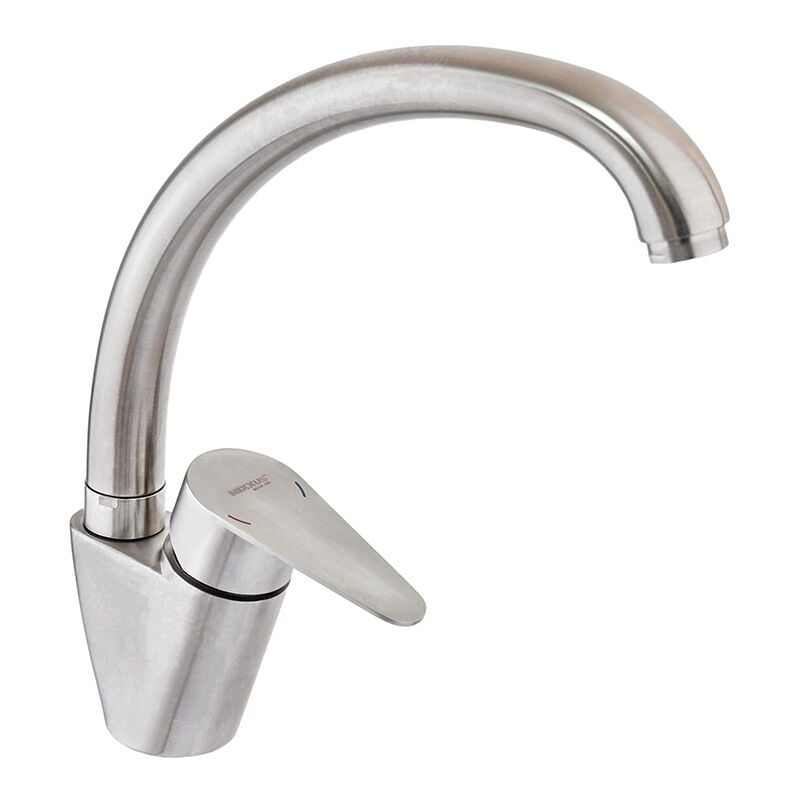 Смеситель для кухни MIXXUS NEO-011 нержавеющая сталь (MI6234)